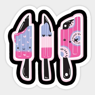 Knifecicle - Dark Kawaii Sticker